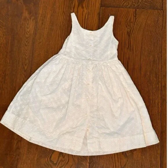 Girls Embroidered Lace Sun Dress White | Color: White | Size: Sg | Glenneva2101's Closet Girls Embroidered Lace Sun Dress White | Color: White | Size: Sg | Glenneva2101's Closet
